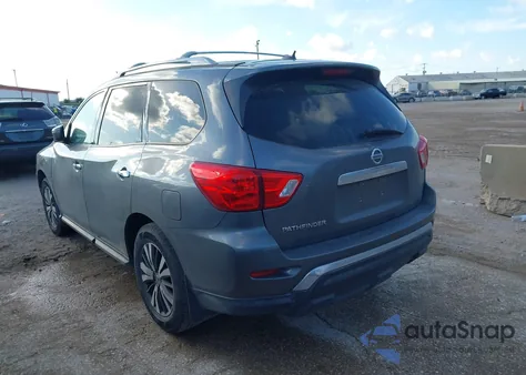 2017 Nissan Pathfinder S z USA, uszkodzony, nr VIN 5N1DR2MN5HC910001